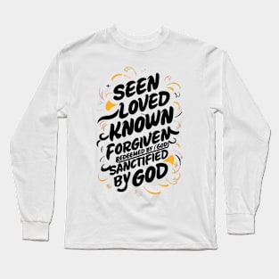 Divine Affirmation: Embracing Spiritual Identity Long Sleeve T-Shirt
